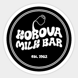 Korova Milk Bar Sticker